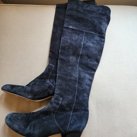 SAM EDELMAN Elina Over the Knee Black Boots - Picture 2 of 8